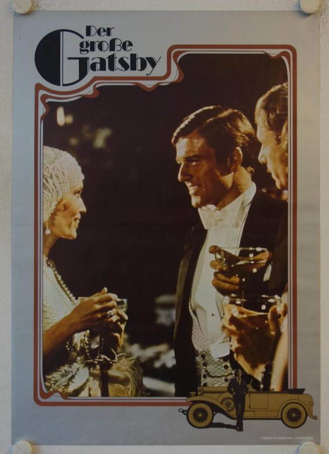The Great Gatsby original release german movie poster set